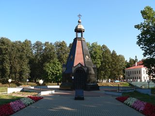 Углич, Часовня - памятник угличанам защитникам Отечества.