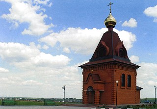 Храм-часовня Рождества Христова, Белгородская обл., г. Губкин, городское кладбище.