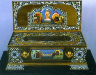 Ковчег с мощами святителя Игнатия, епископа Ростовского
