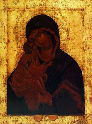 Донская икона Божией Матери. XIV век
