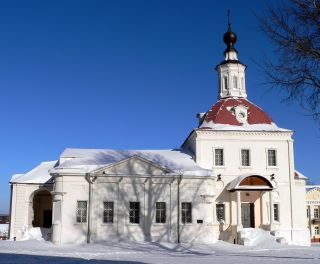 Церковь Воскресения Словущего в Коломне. Зима.