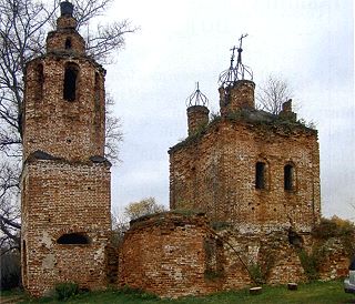 Никольская церковь. Село Сушки