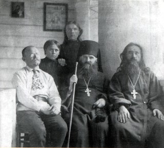 Свято-Троицкий Сканов женский монастырь. Фотография начала XX века.