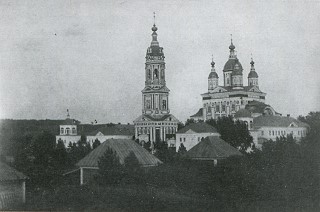 Свято-Троицкий Сканов женский монастырь. Фотография начала XX века.
