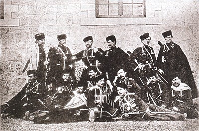 Команда лейб-гвардии крымских татар Собственного Его Императорского Величества конвоя с 1864 по 1890 год.