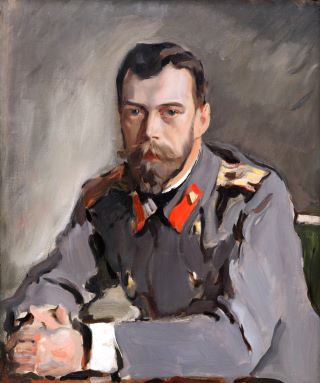 Серов В.А. Портрет Николая II.