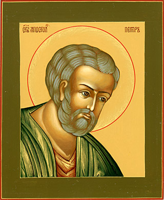 Апостол Петр. Галерея икон Щигры.