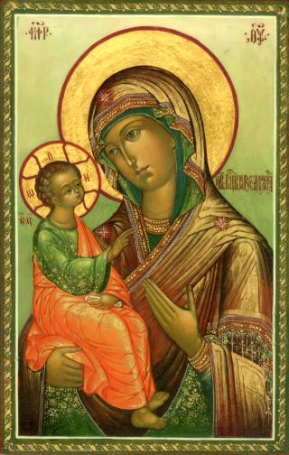 Иерусалимская икона Божией Матери. Галерея икон Щигры.