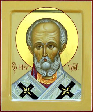 Икона свт. Николай Чудотворец. Галерея икон Щигры