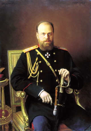 Крамской Иван Николаевич. Александр III, 1886 г.