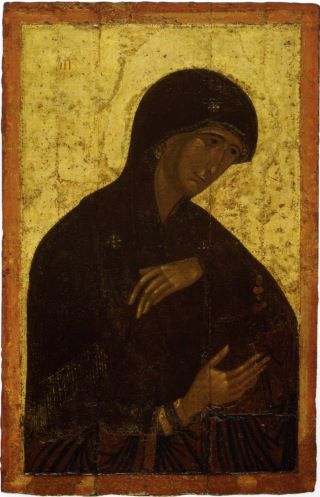 Пресвятая Богородица. Икона Высоцкого чина